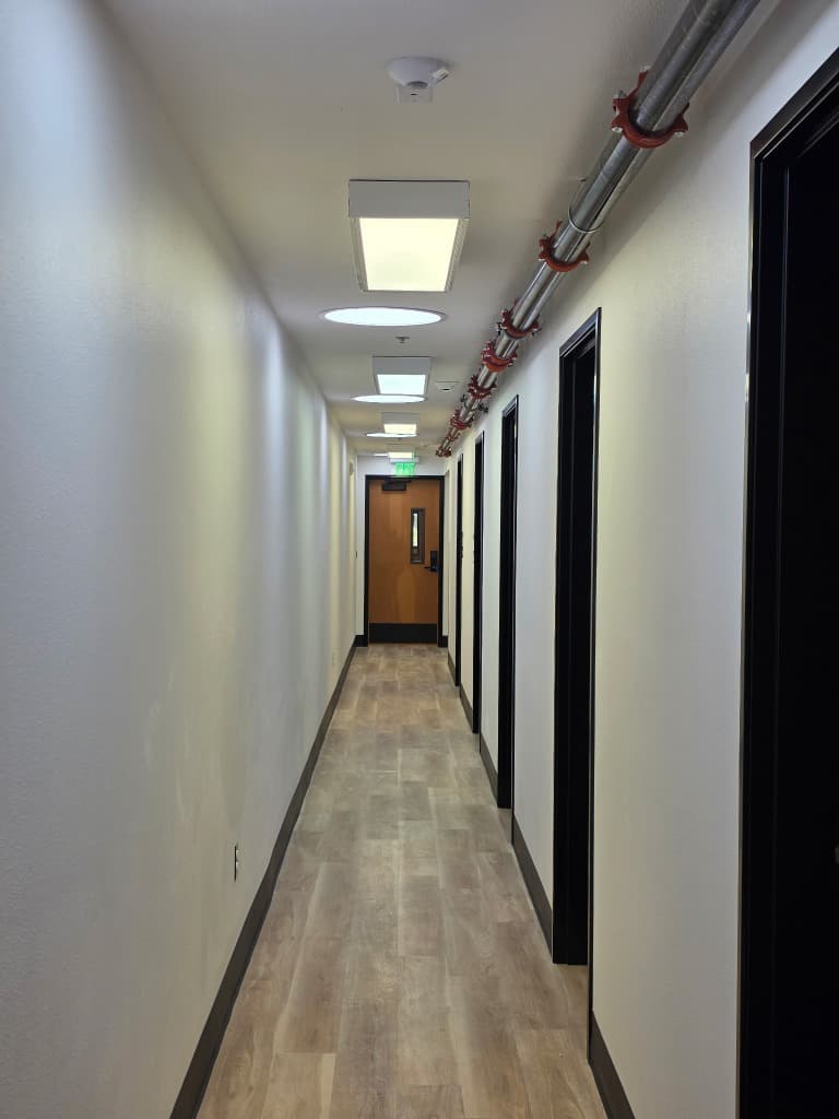 Crew Quarters Hallway & Daylighting Integration