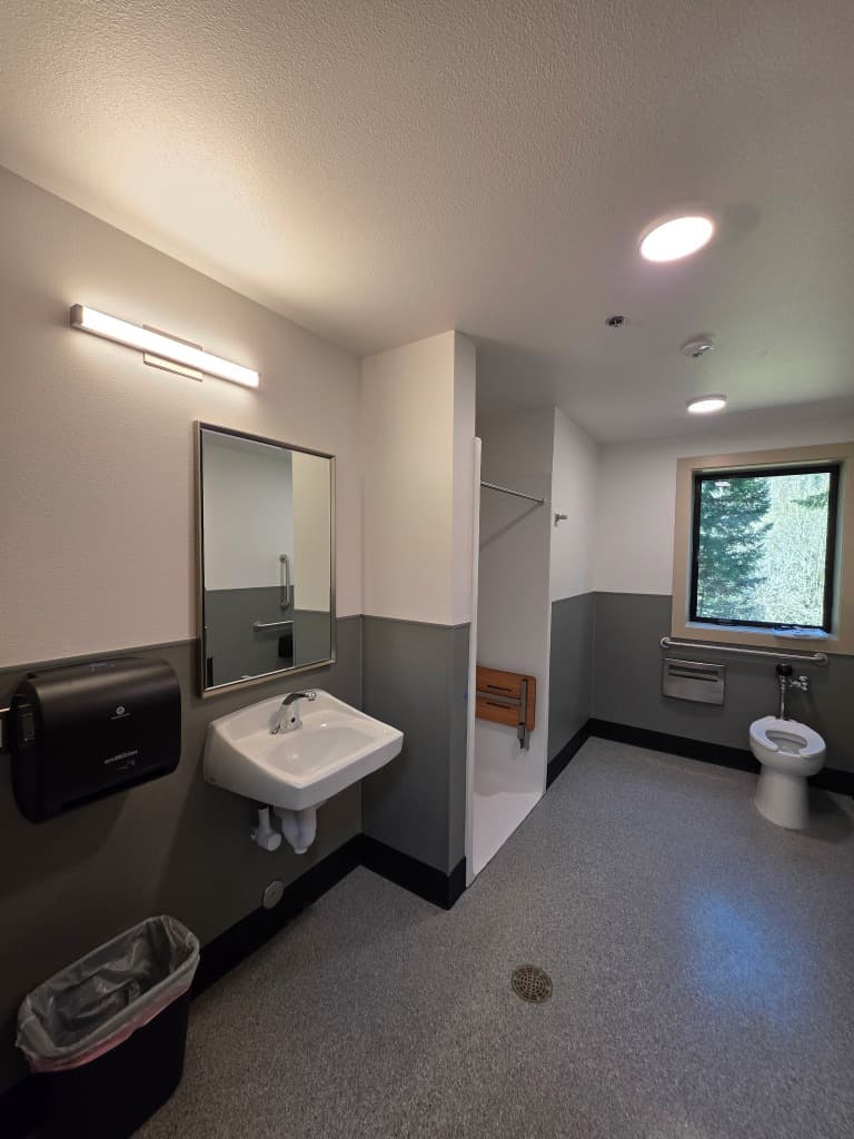ADA Crew Quarters Restroom & Decontamination Facility