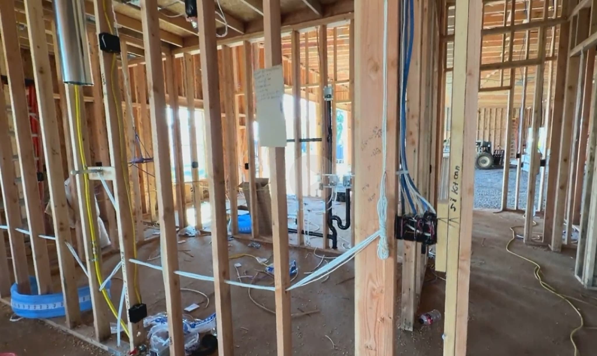 Wall Framing & Branch Circuit Distribution